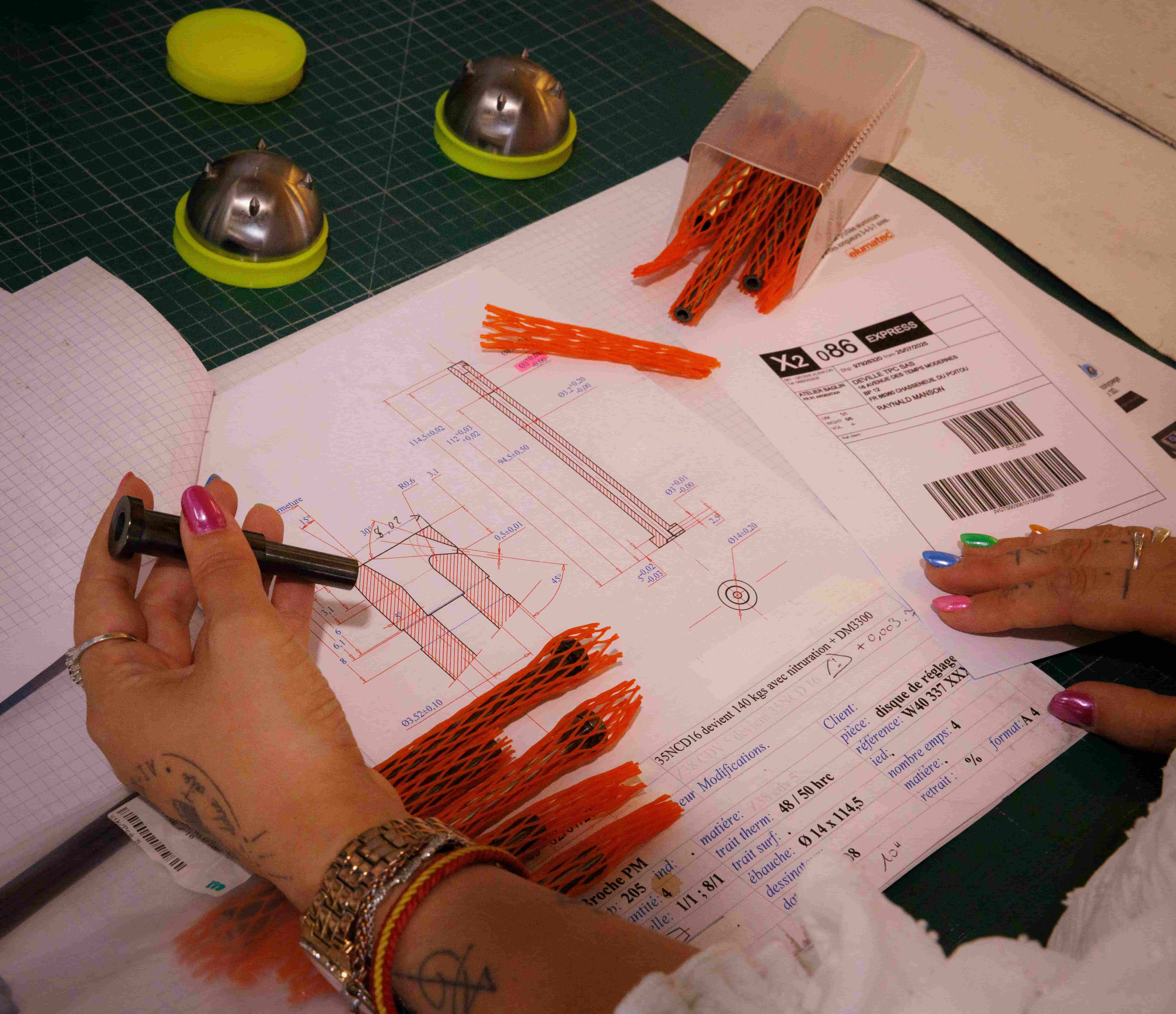 Illustration d'un controle avant expedition